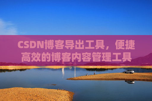 CSDN博客导出工具，便捷高效的博客内容管理工具